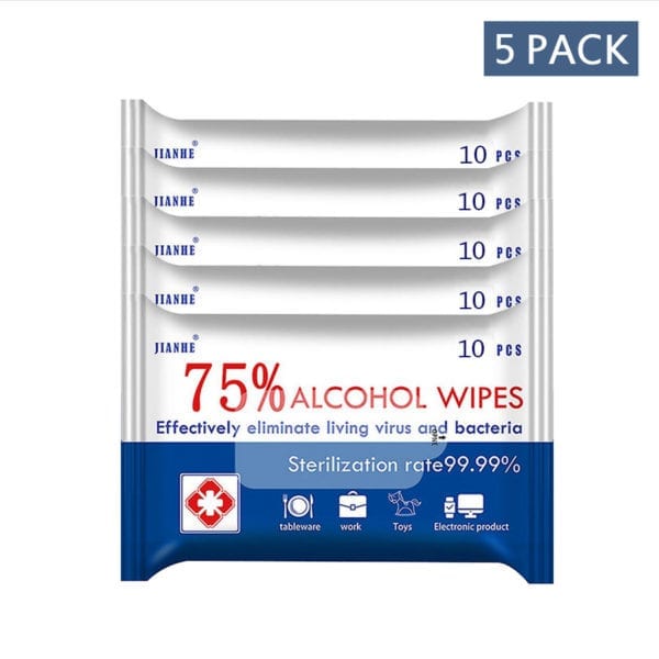 alcohol Wipes 5 pack
