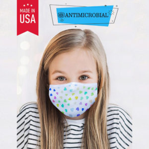 kids antimicrobial face mask