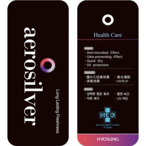 aerosilver microbial fabric kid face mask