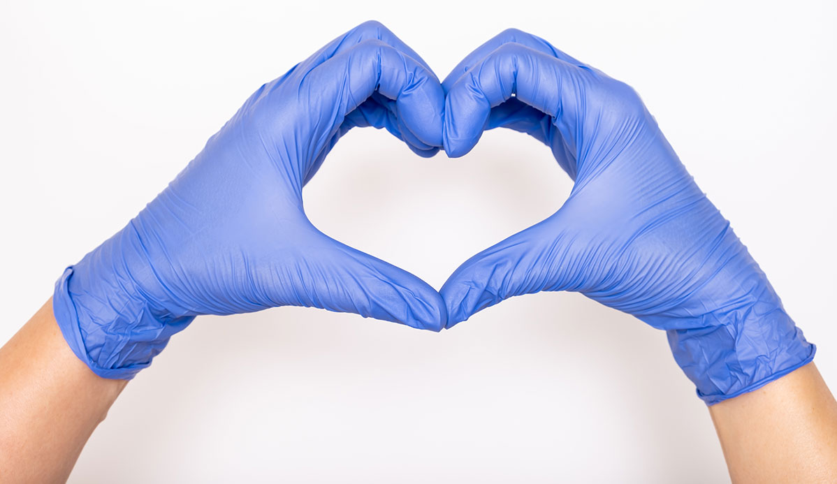 disposable gloves