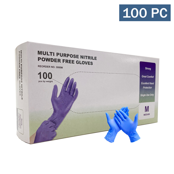 blue nitrile gloves wholesale bulk sale