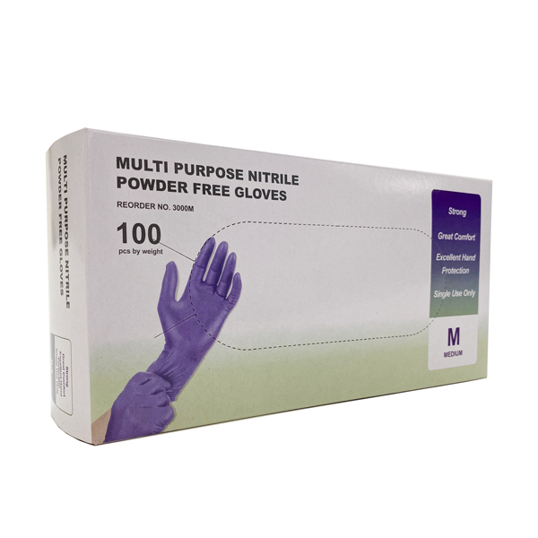 blue nitrile gloves wholesale bulk sale