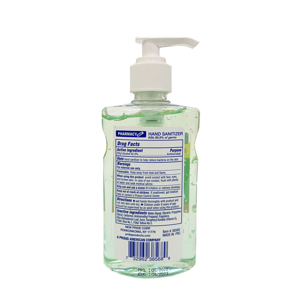 hand sanitizer 8oz wholesale bulk