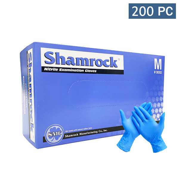 shamrock medical nitrile blue gloves wholesale los angeles