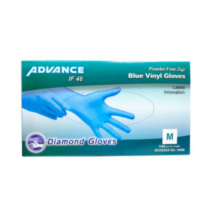 diamond advance IF46 vinyl blue gloves wholesale cheap los angeles