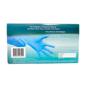 diamond advance IF46 vinyl blue gloves wholesale cheap los angeles