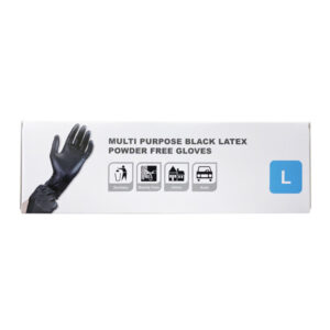 Multi-Purpose Black Latex Disposable Gloves wholesale cheap los angeles