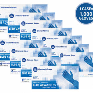 blue vinyl gloves disposable case bulk of 1000 pieces wholesale cheap