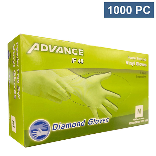 Diamond Gloves IF48 Vinyl Gloves Disposable Cheap Wholesale