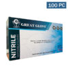 Great Glove Nitrile Gloves 5-mil, Blue - 100 Pieces Wholesale Los Angeles