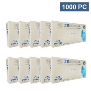 intco medical examination nitrile blue disposable glove wholesale los angeles