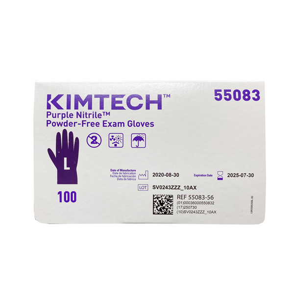 Kimberly Clark Kimtech Purple Exam Nitrile Gloves Wholesale Los Angeles
