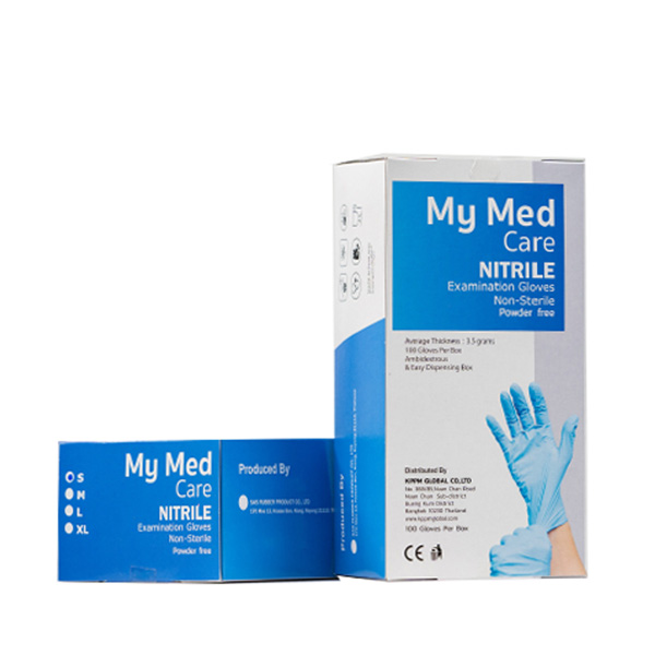 My MedCare Nitrile Examination Glove, Blue Wholesale Los Angeles