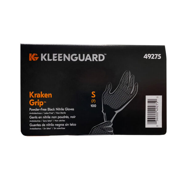 Kimberly Clark KleenGuard Black Nitrile Industrial Gloves Wholesale Los Angeles