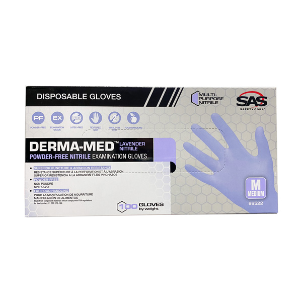 SAS Derma-Med Nitrile Exam Gloves Wholesale Cheap los angeles
