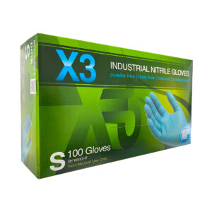 Ammex X3 Nitrile Blue Gloves Wholesale Los Angeles Cheap