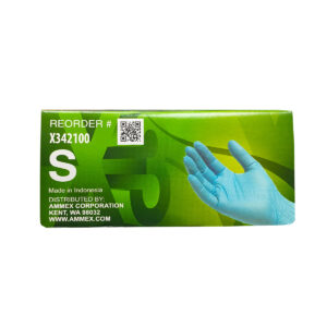 Ammex X3 Nitrile Blue Gloves Wholesale Los Angeles Cheap