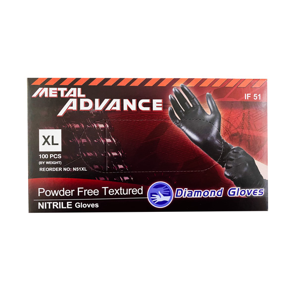 Advance IF51 Black Nitrile Gloves Wholesale Cheap Los Angeles