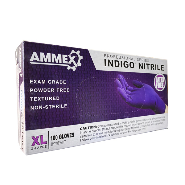 Ammex Professional Series Nitrile Exam Blue Wholesale Los Angeles