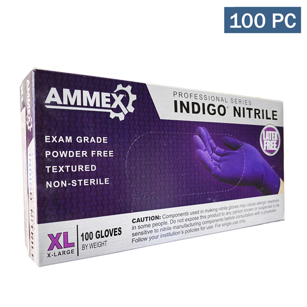 Ammex Professional Series Nitrile Exam Blue Wholesale Los Angeles