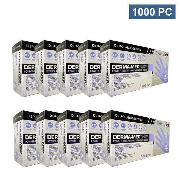 SAS Derma-Med Nitrile Exam Gloves Wholesale Cheap los angeles