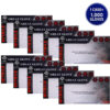 BLACK NITRILE GLOVES 3.5MIL disposable gloves