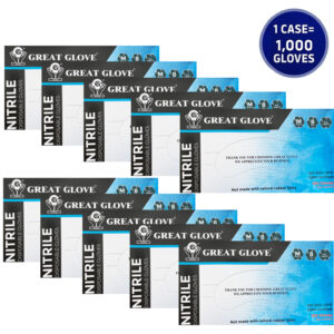 black nitrile 5mil powder-free disposable gloves wholesale cheap los angeles distributor