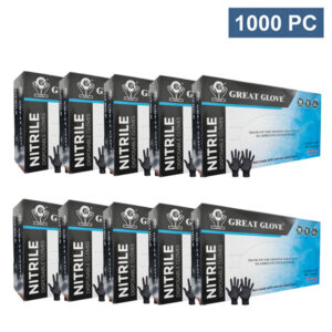 Great Glove Black Nitrile Wholesale Cheap Los Angeles Powder-Free Food Safe Tattoo Moreno Valley Riverside