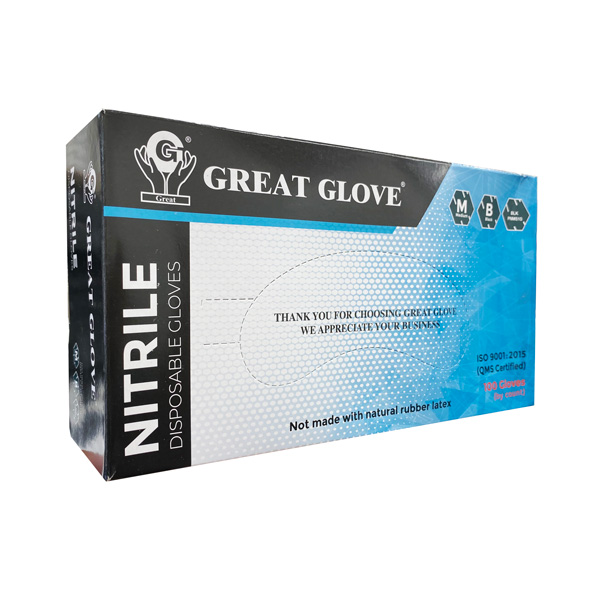 Great Glove Black Nitrile Wholesale Cheap Los Angeles Powder-Free Food Safe Tattoo Moreno Valley Riverside