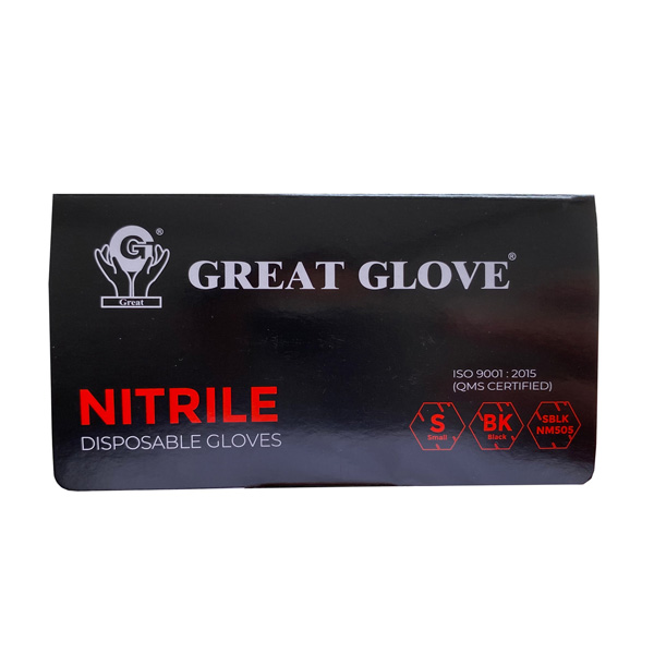 Great Glove Black Nitrile Powder Free Tattoo Food Safe Industrial Disposable Gloves Los Angeles Moreno Valley Riverside Wholesale Bulk Cheap
