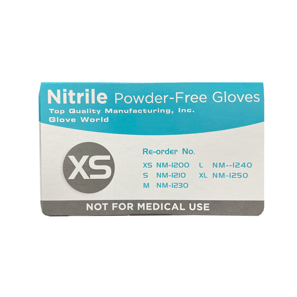 Top Quality Blue Nitrile Powder-Free Food Safe Gloves Los Angeles Wholesale Cheap Riverside Moreno Valley