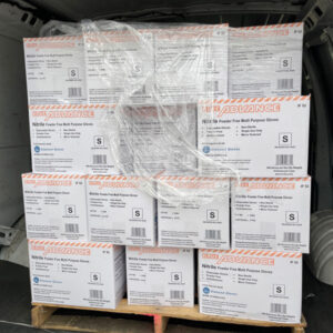 blue nitrile 5mil disposable powder free gloves los angeles riverside moreno valley wholesaler