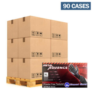 5mil black nitrile disposable glove wholesale volume bulk los angeles