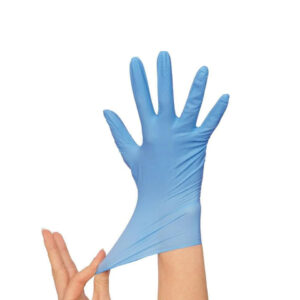 blue nitrile exam gloves powder free cheap wholesale los angeles