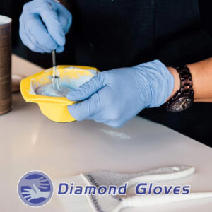 blue nitrile exam gloves powder free cheap wholesale los angeles