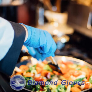 blue nitrile exam gloves powder free cheap wholesale los angeles